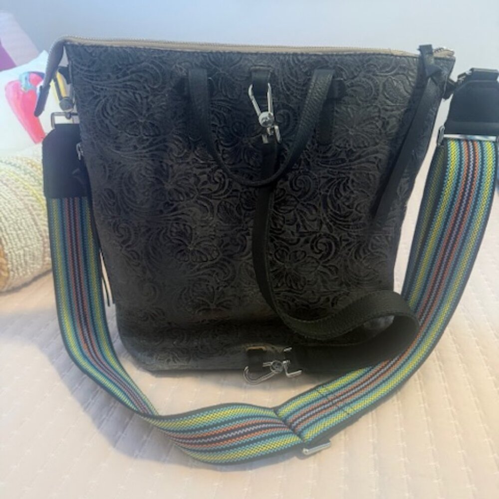 Consuela Charcoal (Black) Steely Sling Bag